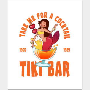 tiki bar Posters and Art